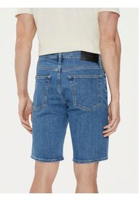 Calvin Klein Szorty jeansowe K10K112941 Niebieski Slim Fit. Kolor: niebieski. Materiał: bawełna