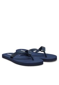 Adidas - adidas Japonki Keitaki Alpha Slides JR1154 Granatowy. Kolor: niebieski. Materiał: guma