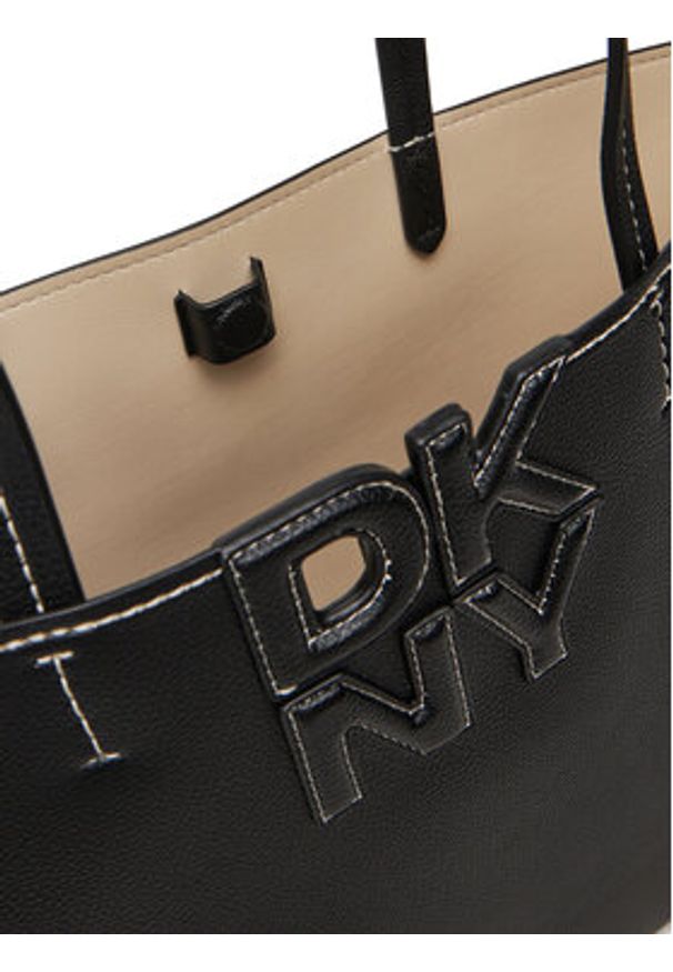 DKNY Torebka R51AAJ38 Czarny. Kolor: czarny. Materiał: skórzane