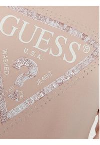 Guess Bluza W5RQ09 K8802 Różowy Regular Fit. Kolor: różowy. Materiał: bawełna #3