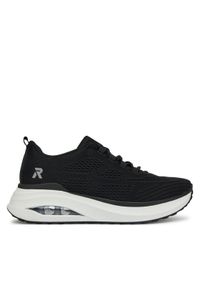 Rieker Revolution Lifestyle Sneakersy W2701-00 Czarny. Kolor: czarny. Materiał: materiał