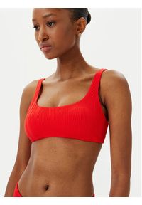 Chantelle Góra od bikini C12VQ0 Czerwony. Kolor: czerwony. Materiał: syntetyk