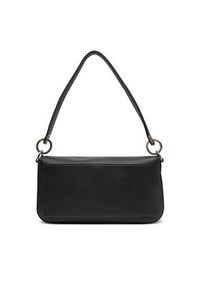 Calvin Klein Jeans Torebka Sculpted Flap Shoulder Pouch LV04K3148G Czarny. Kolor: czarny. Materiał: skórzane #5