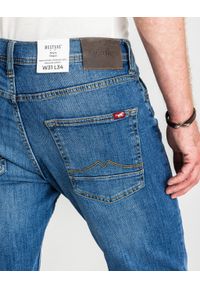 Męskie Spodnie Jeansowe Mustang Style Vegas Denim Blue 1017120 5000 623 #7