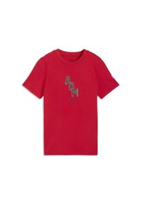 Puma - Młodzieżowa koszulka AC Milan FtblCulture PUMA. Kolor: czerwony, wielokolorowy, czarny. Sport: piłka nożna #1