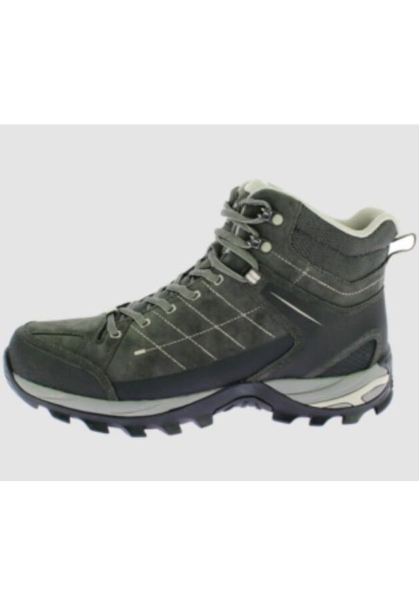 ELEMENTERRE - Wysokie buty turystyczne Élémenterre Sonora EV. Kolor: wielokolorowy, szary, brązowy. Materiał: nylon, skóra. Styl: sportowy. Sport: turystyka piesza