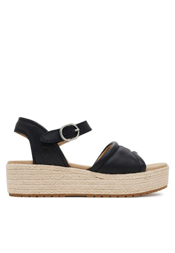 Timberland Espadryle TB0A4168W021 Czarny. Kolor: czarny. Materiał: skóra