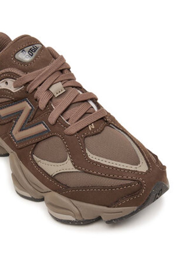 New Balance Sneakersy U9060493 Brązowy. Kolor: brązowy. Materiał: skóra, zamsz