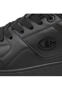 Champion Sneakersy Rebound Low S21905-CHA-KK006 Czarny. Kolor: czarny. Materiał: skóra