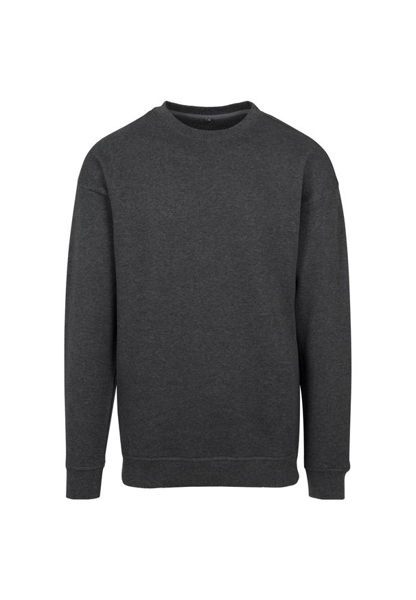 BUILD YOUR BRAND - Bluza Z Okrągłym Dekoltem Unisex Dla Dorosłych. Kolor: wielokolorowy, szary, brązowy