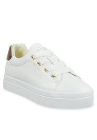 GANT - Gant Sneakersy 32531170 Biały. Kolor: biały. Materiał: skóra #5