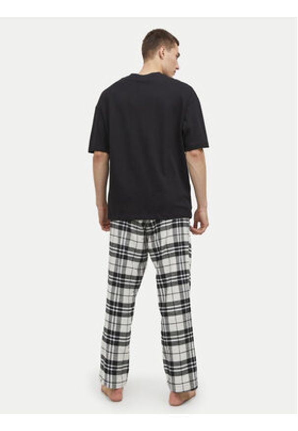 Jack & Jones Spodnie piżamowe Crimon 12182711 Beżowy Regular Fit. Kolor: beżowy. Materiał: bawełna