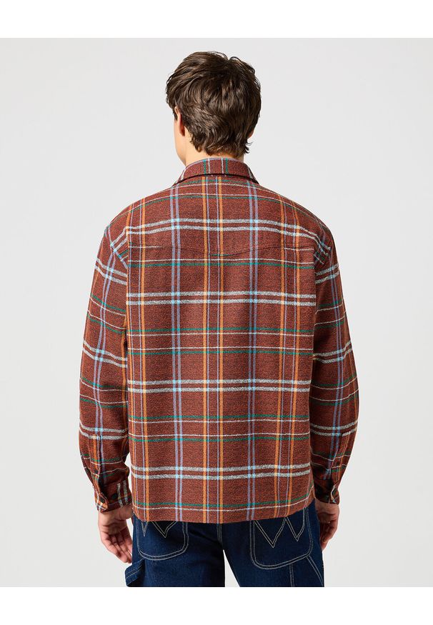Lee - LEE MĘSKA KOSZULA NON FRAYED PLAID SHIRT PICANTE 112357344 W5E6017434