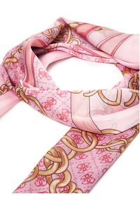 Guess Szal AW5339 POL03 Różowy. Kolor: różowy. Materiał: poliester, materiał