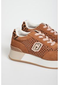Liu Jo - Sneakersy damskie zamszowe LIU JO. Materiał: zamsz #4