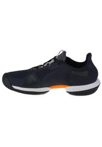 Buty do tenisa męskie, Wilson Kaos Rapide M. Zapięcie: sznurówki. Kolor: niebieski. Materiał: guma, materiał, tkanina, syntetyk. Szerokość cholewki: normalna. Sport: tenis