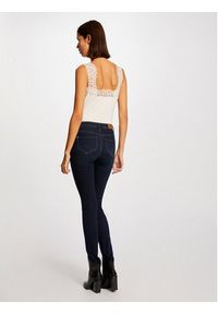 Morgan Top 212-DNANA Beżowy Slim Fit. Kolor: beżowy. Materiał: wiskoza #2