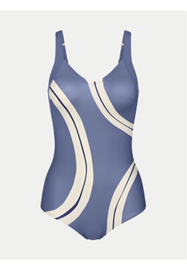 Triumph Strój kąpielowy Summer Allure 10214522 Niebieski. Kolor: niebieski. Materiał: syntetyk