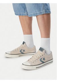Converse Trampki Star Player 76 Suede A17855C Beżowy. Kolor: beżowy. Materiał: skóra, zamsz #5