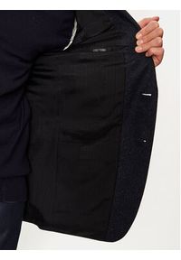 BOSS - Boss Marynarka H-Hutson 50528083 Granatowy Slim Fit. Kolor: niebieski. Materiał: wełna #3