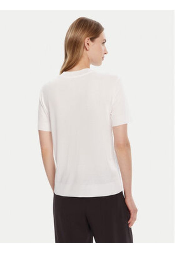 Calvin Klein T-Shirt LV044B206G Biały Regular Fit. Kolor: biały. Materiał: bawełna