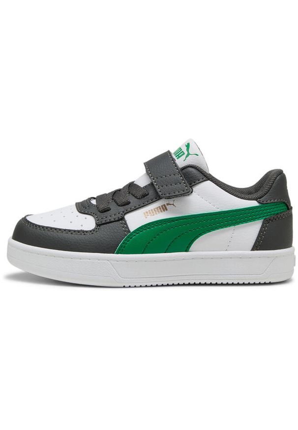 Puma - Buty dziecięce PUMA Caven 2.0. Kolor: zielony, czarny, wielokolorowy. Sport: turystyka piesza