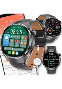Diaway - SMARTWATCH ZEGAREK SMARTBAND MENU POLSKIE DAMSKI ROZMOWY MĘSKI SMART WATCH WATCH 4 PRO. Rodzaj zegarka: smartwatch