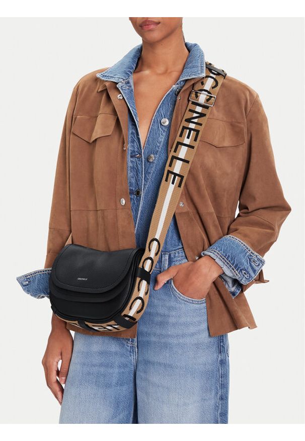 Coccinelle Torebka SQ0 Coccinelle Raquel E1 SQ0 15 03 01 Czarny. Kolor: czarny. Materiał: skórzane