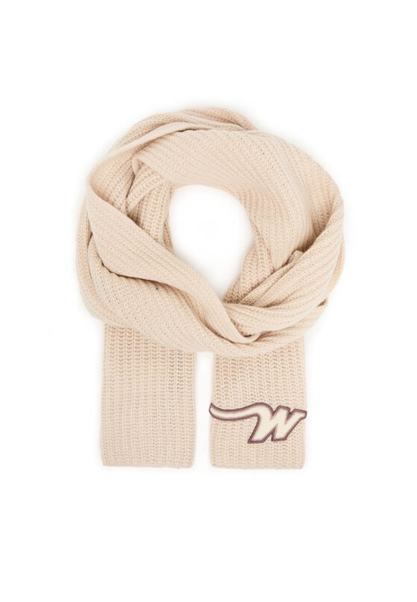 Weekend Max Mara Szalik Bardies 2525746035 Écru. Materiał: wełna, materiał