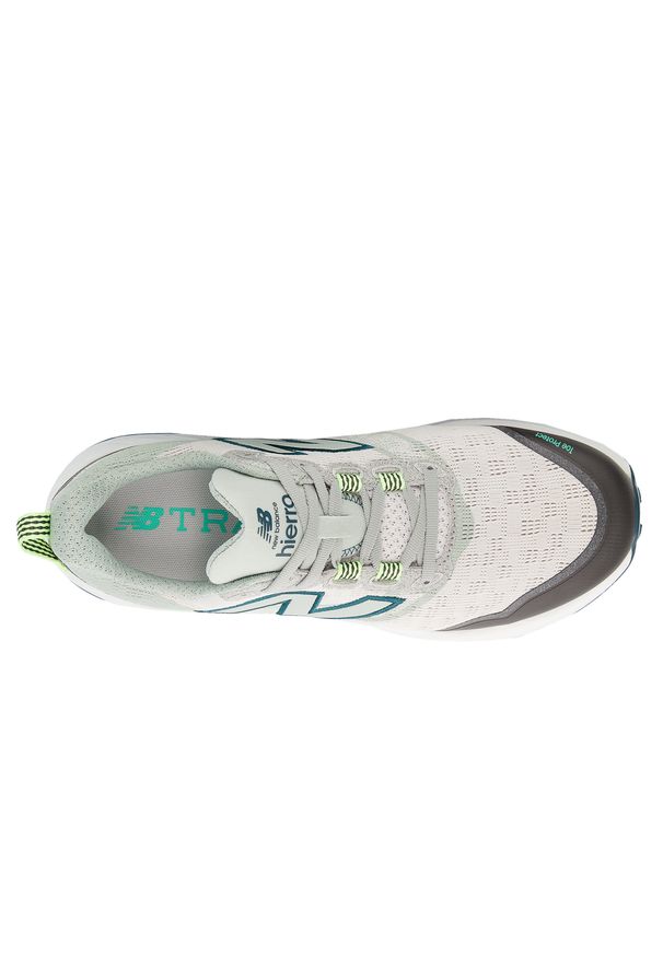 Buty męskie New Balance Fresh Foam X Hierro v9 MHIER8R9 – szare. Kolor: szary. Materiał: syntetyk, materiał. Szerokość cholewki: normalna. Sport: fitness, bieganie