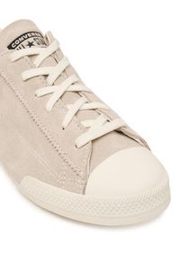 Converse Sneakersy Chuck Taylor Lo A16122C Écru. Materiał: zamsz, skóra #4