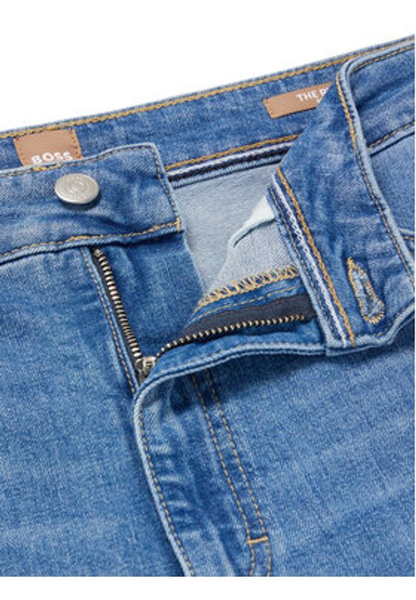 BOSS - Boss Jeansy 50492789 Niebieski Regular Fit. Kolor: niebieski