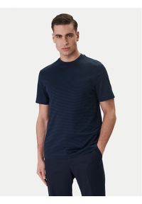 BOSS T-Shirt H-Thompson 242 50559775 Granatowy Regular Fit. Kolor: niebieski. Materiał: bawełna #1