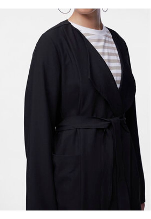 Pieces Marynarka Bosella 17146550 Czarny Regular Fit. Kolor: czarny. Materiał: syntetyk