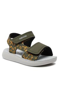 Geox Sandały B Sandal Lightfloppy B455SC 000CE C0966 Zielony. Kolor: zielony