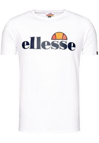Ellesse T-Shirt Sl Prado Tee SHC07405 Biały Regular Fit. Kolor: biały. Materiał: bawełna #3