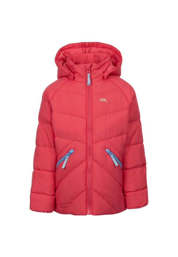 TRESPASS - Kurtka Ocieplana Dziecięca Annah. Kolor: różowy. Materiał: puch. Styl: sportowy