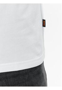 BOSS T-Shirt Teenter 50503551 Biały Regular Fit. Kolor: biały. Materiał: bawełna