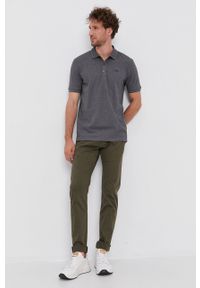JOOP! - Joop! Spodnie męskie kolor zielony dopasowane. Kolor: zielony. Materiał: tkanina. Wzór: gładki #4