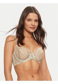 Hunkemöller Biustonosz z fiszbiną Sali 300079 Zielony. Kolor: zielony. Materiał: syntetyk #1