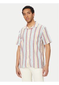 Barbour Koszula Waterbay MSH5712WH11 Biały Regular Fit. Kolor: biały. Materiał: bawełna #1