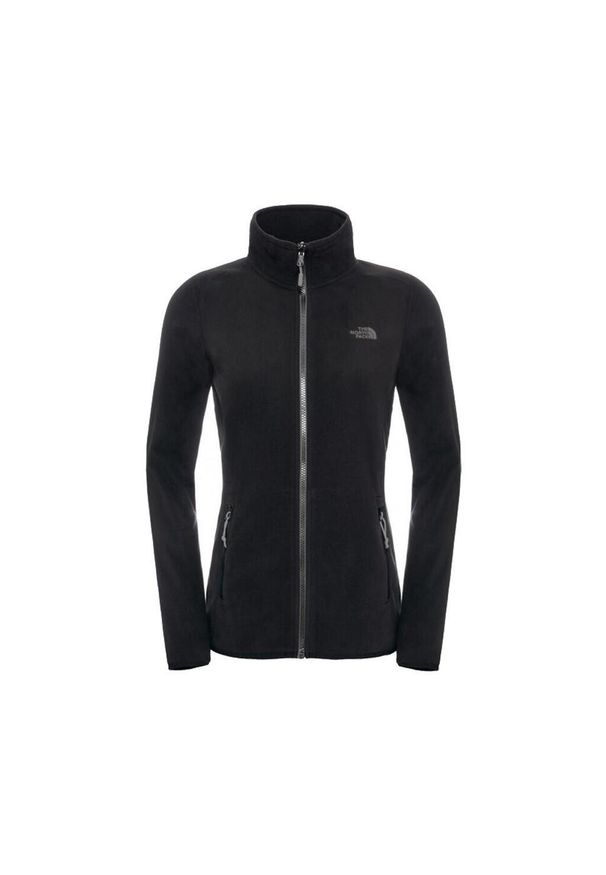 Polar turystyczny damski The North Face W 100 Glacier. Kolor: czarny. Materiał: polar. Sport: turystyka piesza