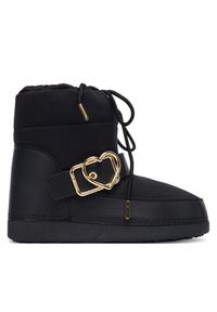 Love Moschino - Śniegowce LOVE MOSCHINO. Kolor: czarny