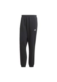 Adidas - Spodnie Scribble Fleece. Kolor: czarny