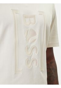 BOSS T-Shirt Iconic TL 50543905 Écru Relaxed Fit. Materiał: bawełna