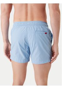 Hugo - HUGO Szorty kąpielowe Dominica 50493450 Granatowy Regular Fit. Kolor: niebieski. Materiał: syntetyk #5