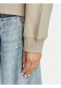 BOSS Bluza C_Ever_5 50565446 Beżowy ciemny Oversize. Kolor: beżowy. Materiał: bawełna #2