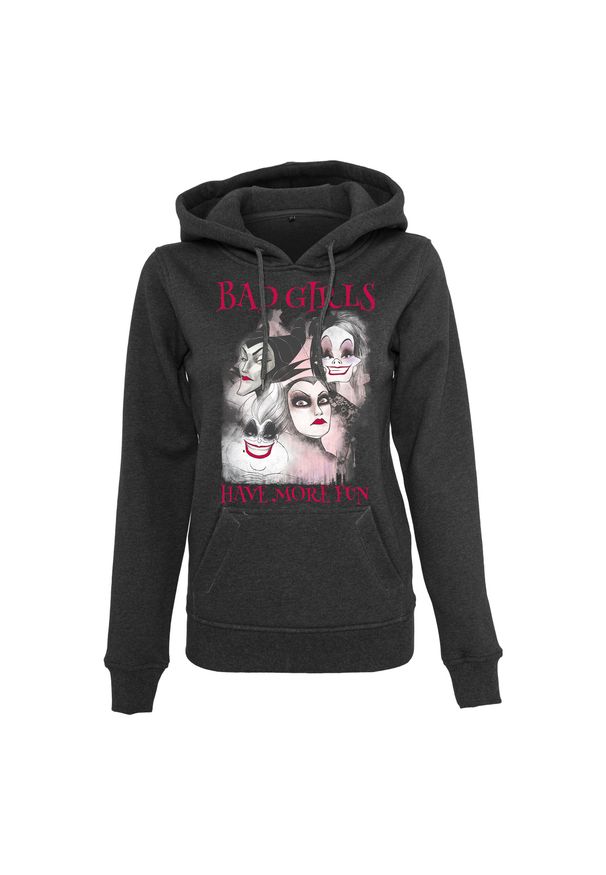 Urban Classics - Damska bluza z kapturem urban Classic bad gir have more fun. Typ kołnierza: kaptur. Kolor: brązowy