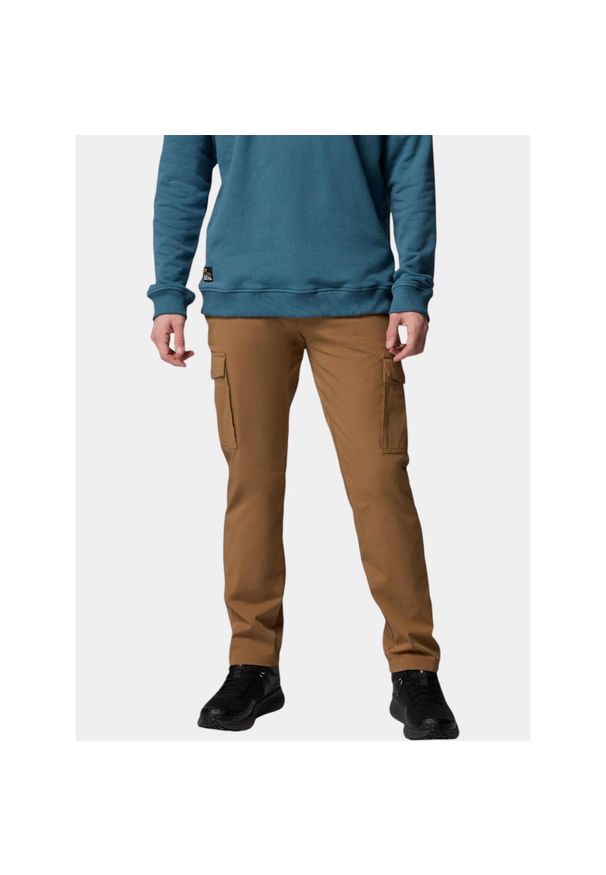 columbia - Spodnie Męskie Columbia Roc Cargo. Kolor: brązowy. Sezon: lato. Sport: turystyka piesza