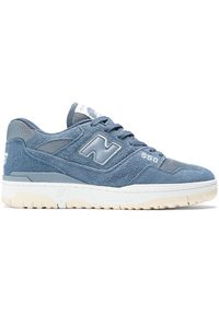 Buty męskie New Balance BB550PHC – granatowe. Okazja: na co dzień. Kolor: niebieski. Materiał: materiał, syntetyk, skóra. Szerokość cholewki: normalna #1